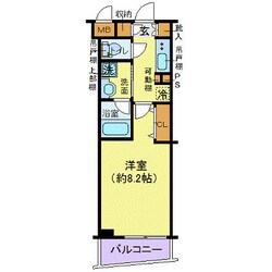 クレイシア祐天寺の物件間取画像